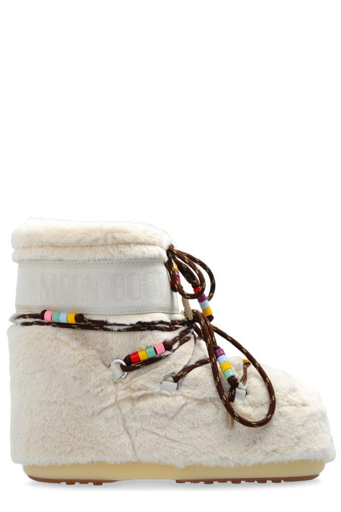 Moon Boot Icon Bead Detailed Snow Boots