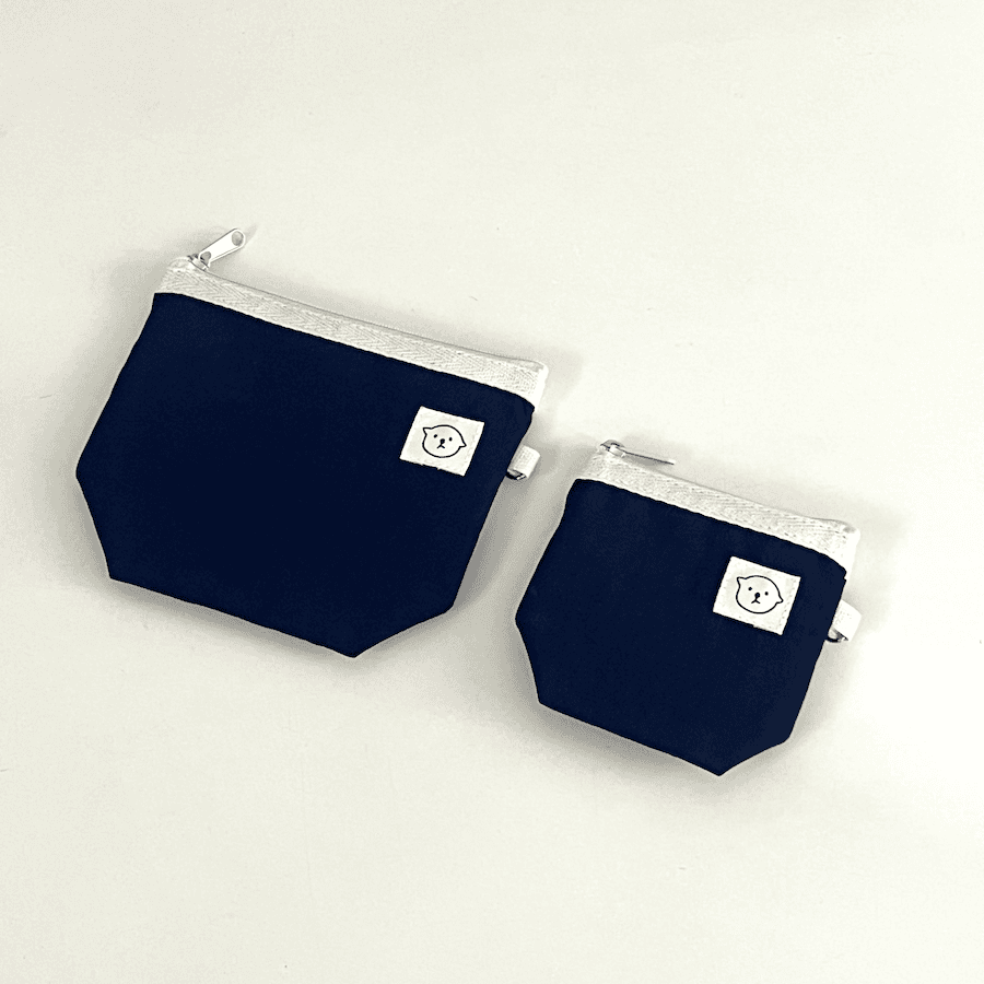 미니파우치 (navy, 2 size)