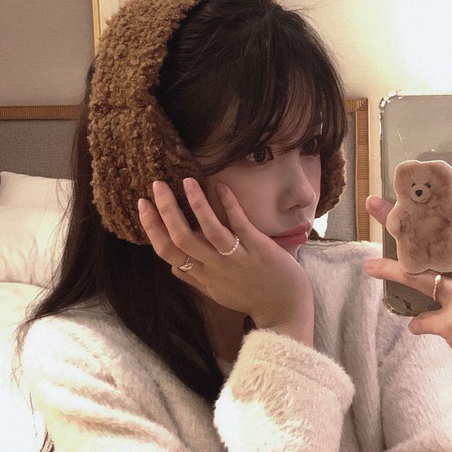 뽀글 양털귀도리_베리홀