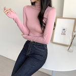 [기모ver추가/단품구매가능] 1+1 핸드워머 인생 폴라티셔츠