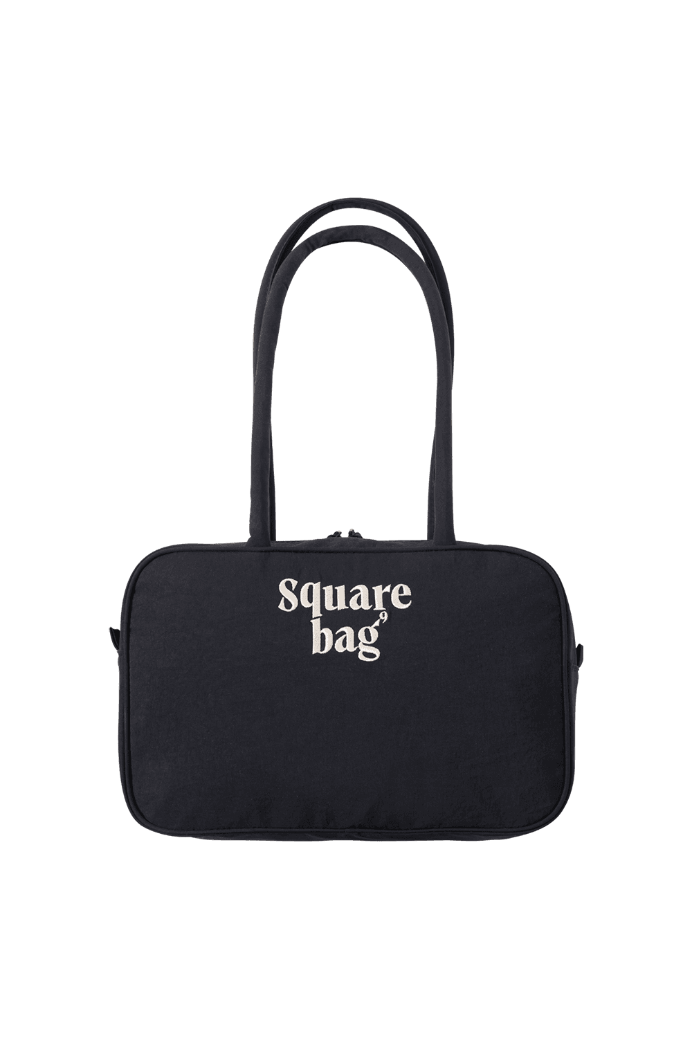 SQUARE SHOULDER BAG_BLACK