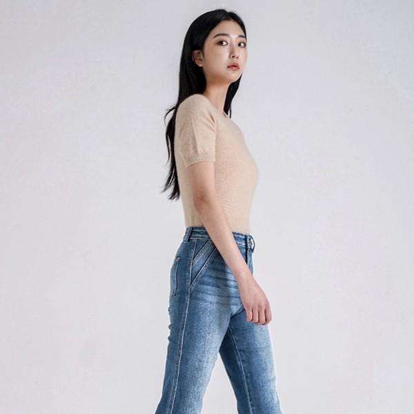 [아이들 미연, 플레이어2 오연서, 내가뭐라고 이미주, 나쁜엄마 안은진, 그해우리는 김다미, 킹더랜드 고원희, 스물다섯스물하나 이주명, 정예인 착용] 울트라 하이웨이스트 플레어 진 미스티M