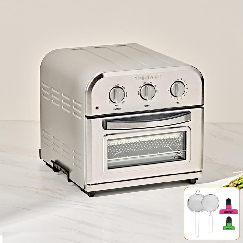 쿠폰가 129.000 [TOA-52KR]+채반 2종+자석클립 / 쿠진아트 에어프라이어 오븐(9L)