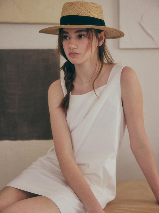 Riviera Mini Dress - Blanc/White