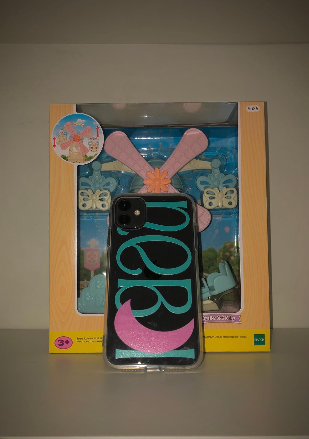 nebli case (mint & pink)