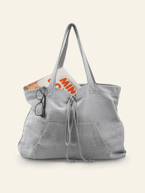 후디 쇼퍼백 (멜란지)