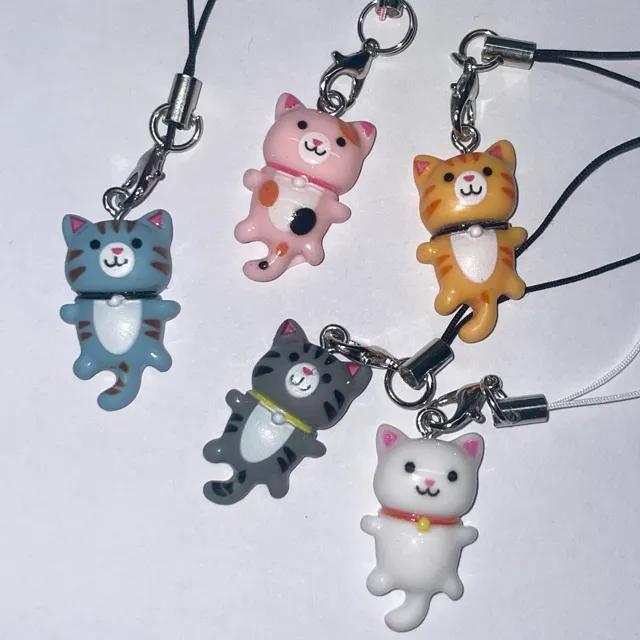 [1+1] 닌자고양이 키링 휴대폰고리 고양이 키티
