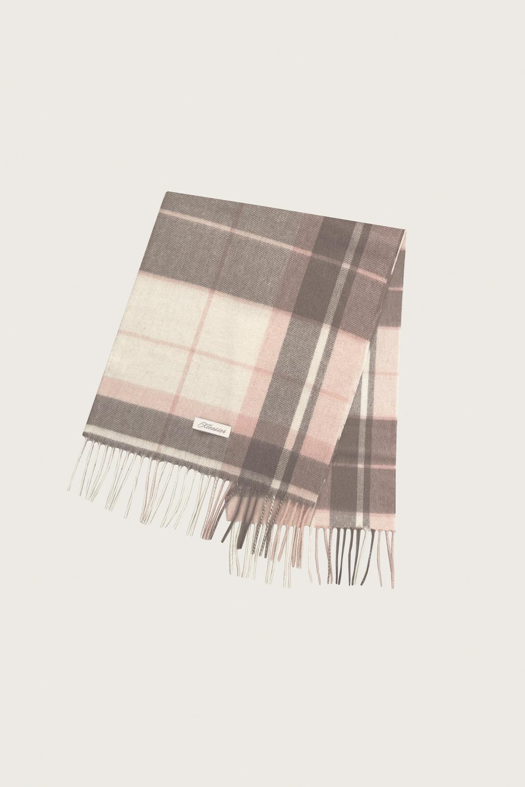 [ Pre-order ] Wool 100% Raspberry cheesecake muffler