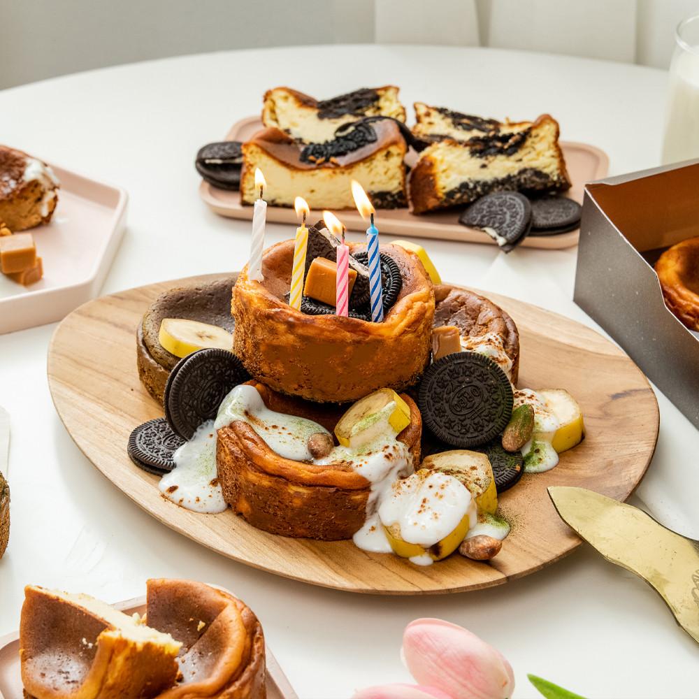 상하치즈 미니 바스크 치즈케이크 140g 4종_냉동