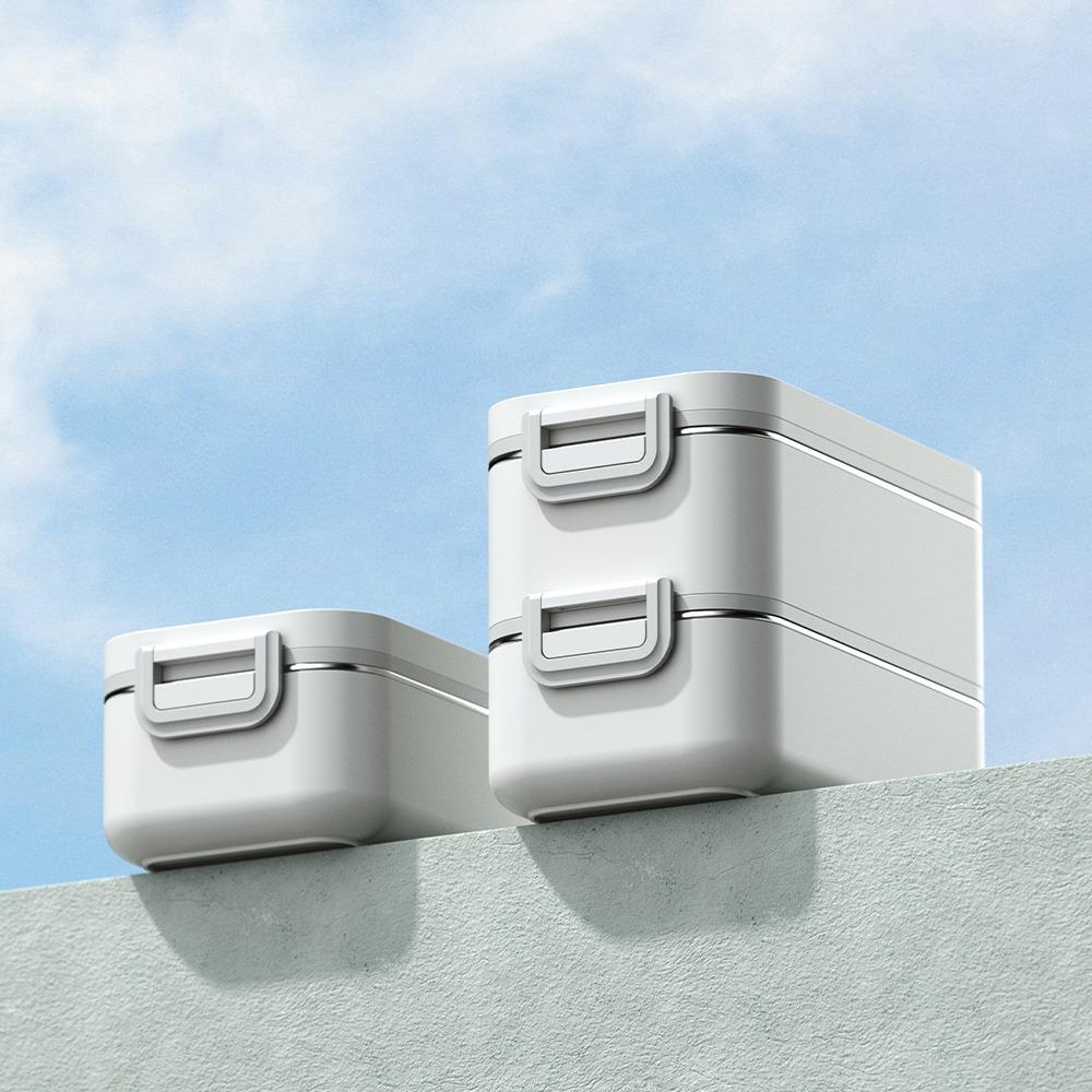 장바군이 스텐도시락통 2단