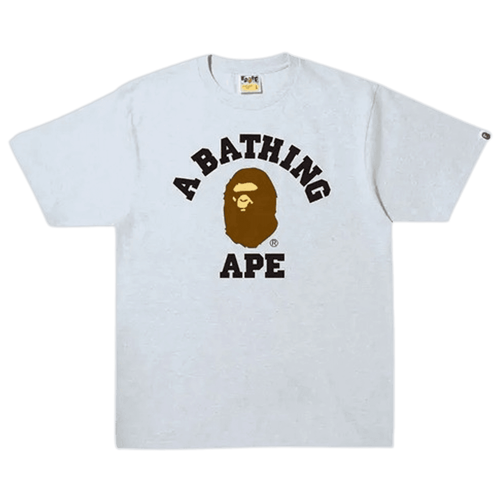 BAPE College Tee 'Grey'