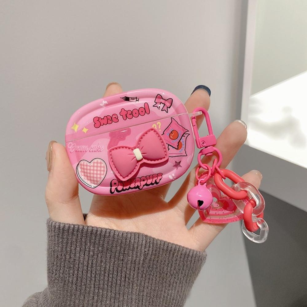 에어팟 프로2 핑크 리본 케이스 공주 airpods3 커버