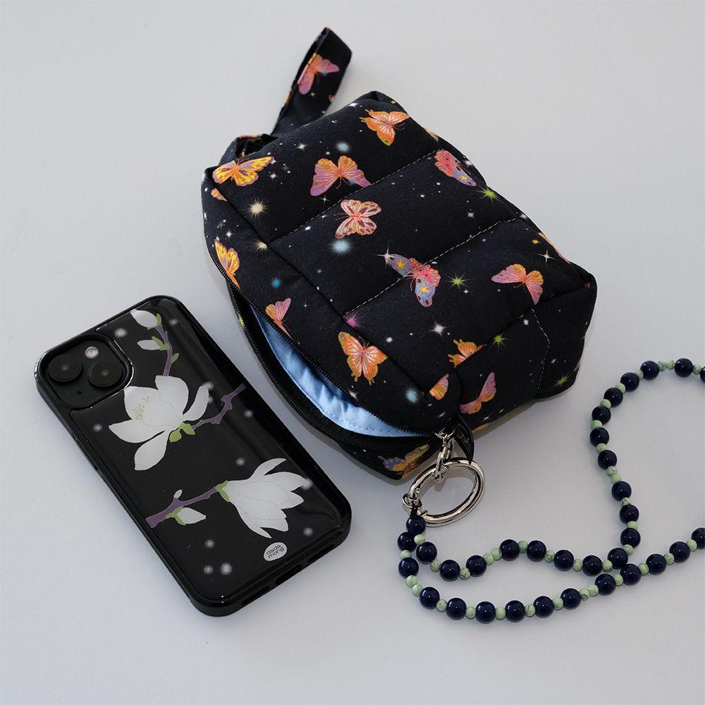 Moms closet quilted pouch(Days of youth)