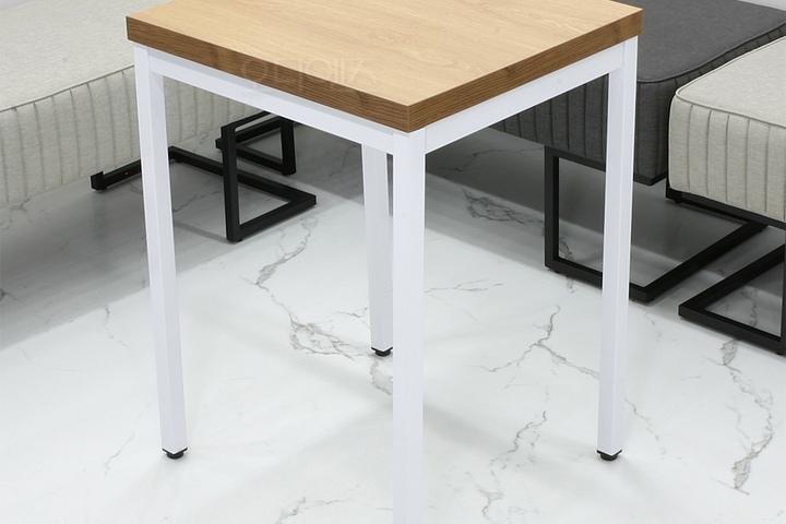 WH5550 주방정리 코너형 소형 틈새용 간이식탁 미니티테이블 W550 x D500