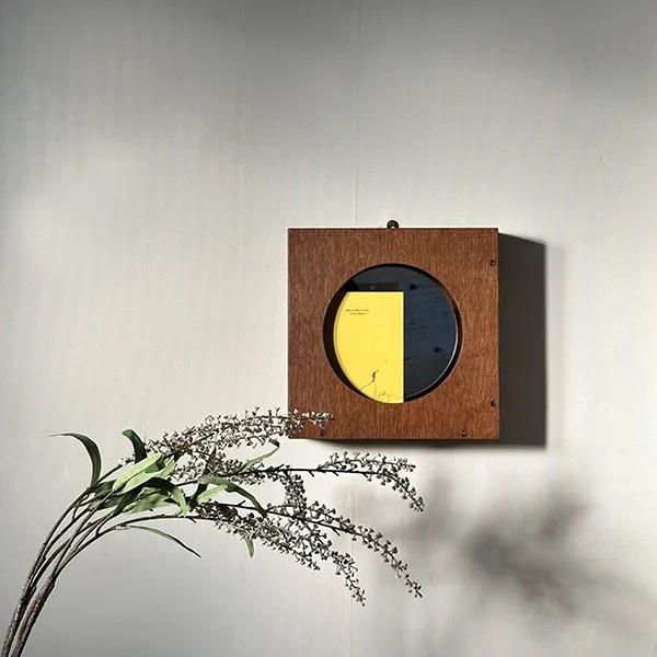 [주문제작/1-2주소요] 리우목공 문 미러 거울 벽걸이 선반