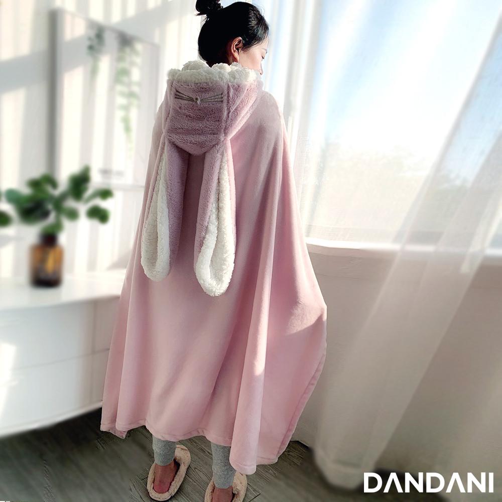 단다니 단다니 토끼 후드 집순이 담요