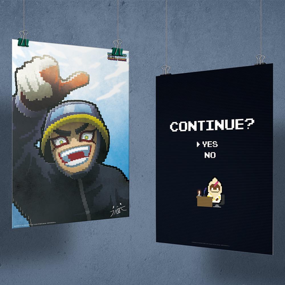 [전자오락수호대] 전오수 마법을 크게 담은 웹툰포스터