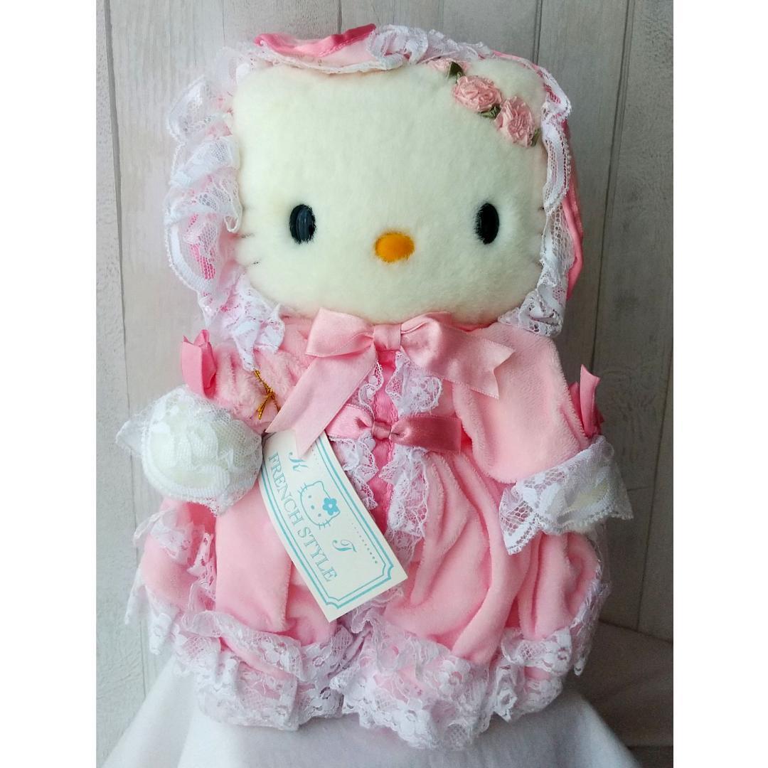 キティ　フレンチスタイル　ぬいぐるみ　FRENCH　STYLE　ドレス　レース