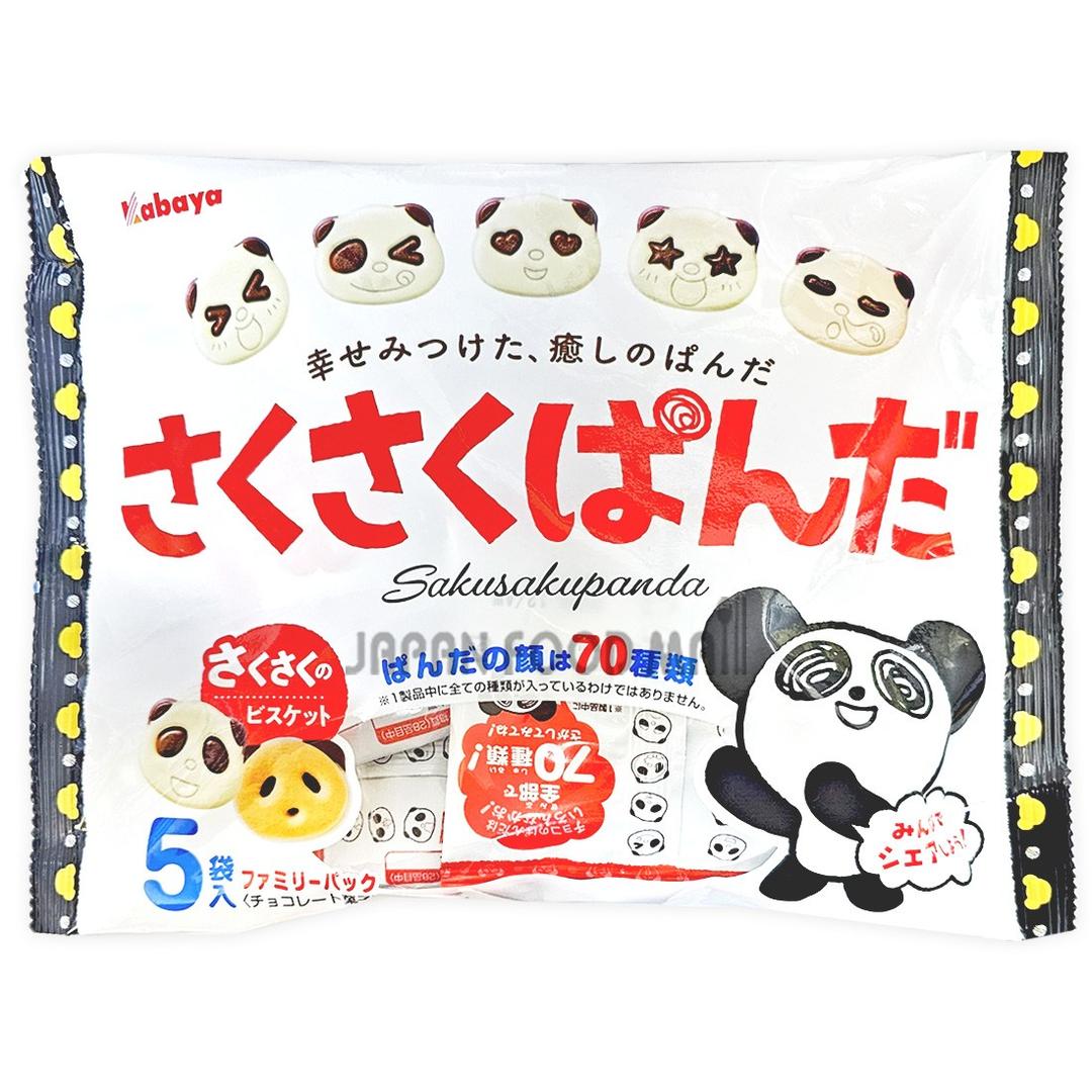 카바야 사쿠사쿠 팬더 초코 비스킷 패밀리팩 5p, 85g, 1개
