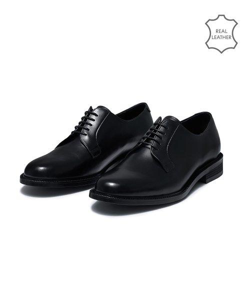 플레인 더비 슈즈 [블랙]