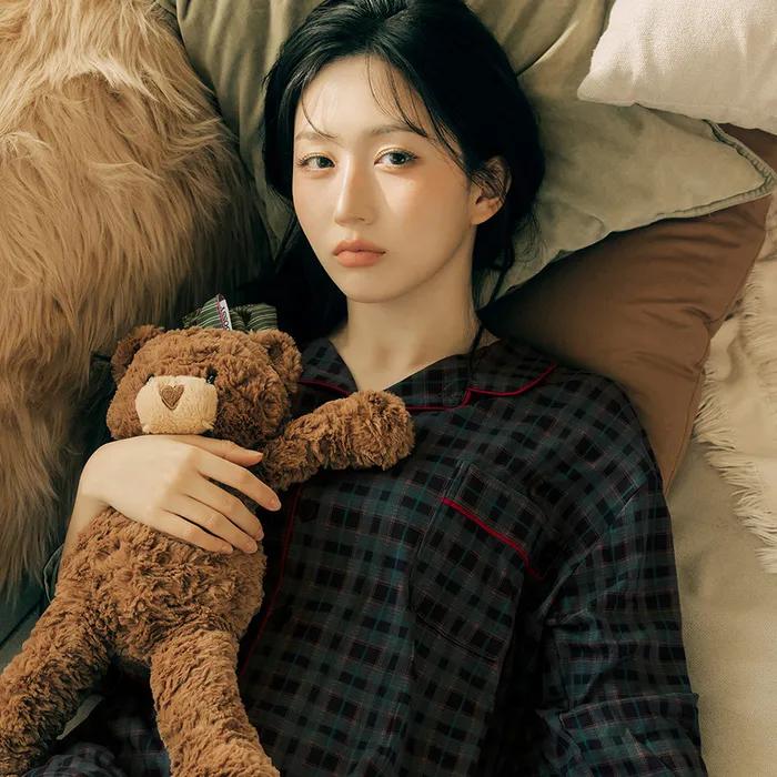 [해원 Pick] 그리든 소프킨 긴팔 커플 잠옷 세트