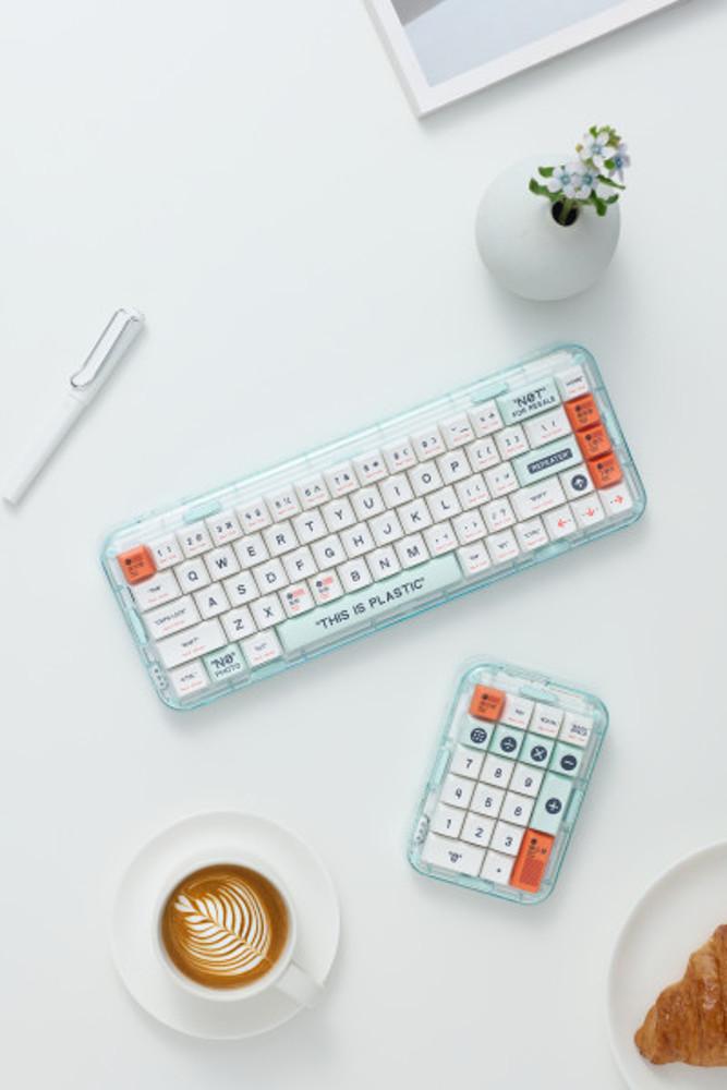 몬스타기어 Melgeek Mojo68 유무선 블루투스5.2 2.4무선 커스텀 키보드