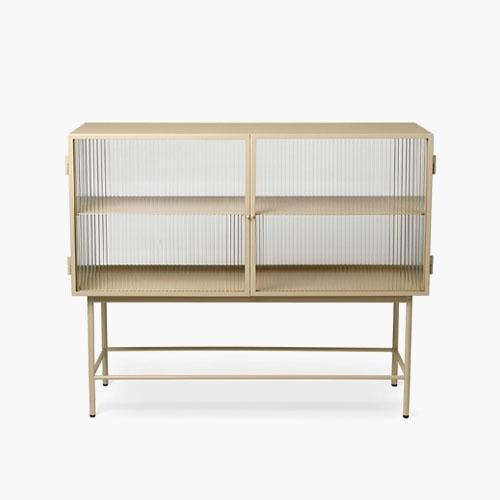 Haze Sideboard Reeded Glass (Cashmere)