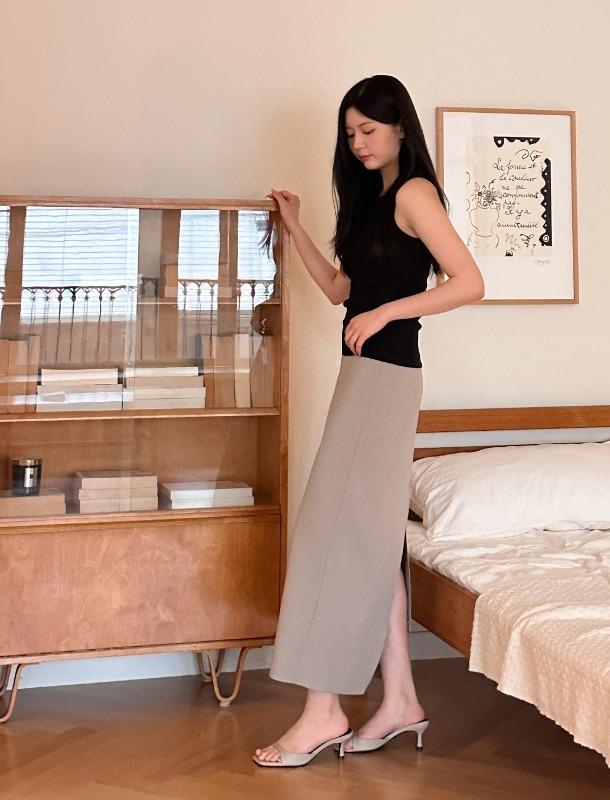 나탈리 롱스커트 (2color)