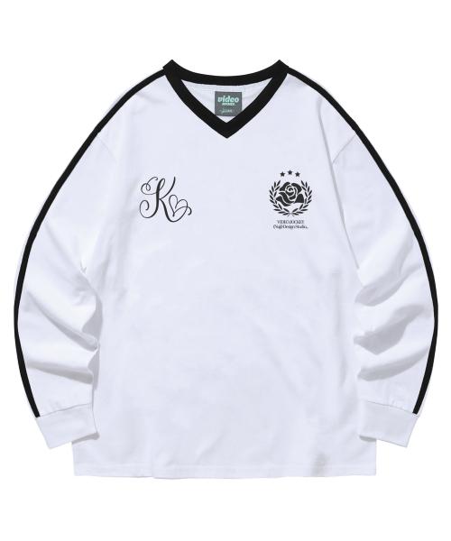 로즈데이 스포츠 LS 티셔츠 [화이트]