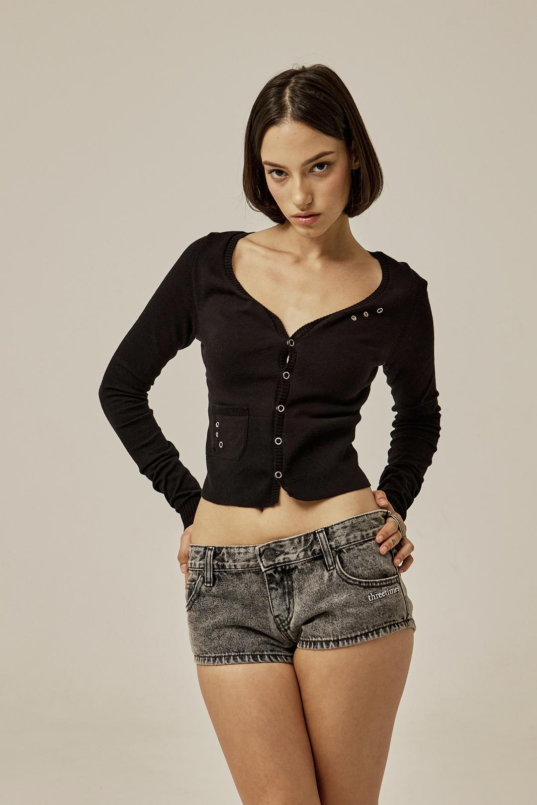May eyelet cardigan