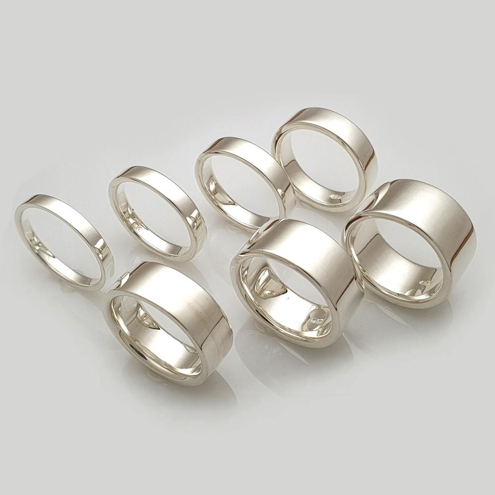 실버925 ] 은 평반지 우정반지 남자 여자 실버반지