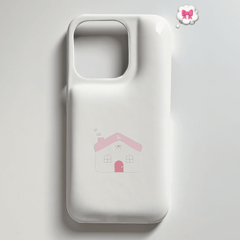 [나인모먼트] ribbon house 쿠션케이스 비누케이스