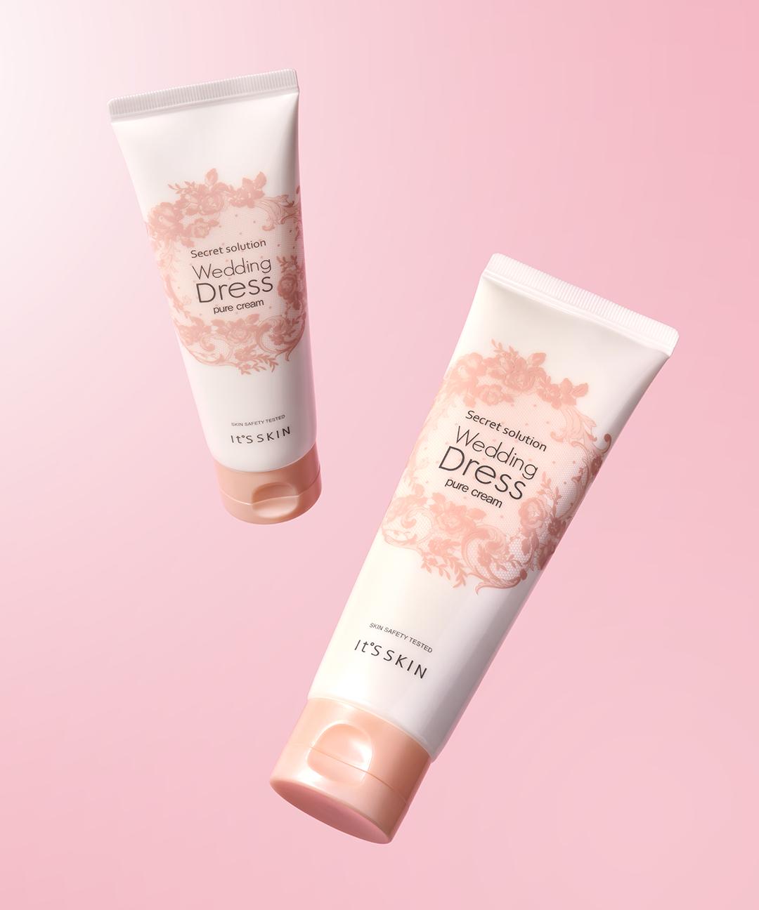 잇츠스킨 [재입고/예약발송]💖1+1 청담샵 신부 스드메 톤업크림💖 시크릿 솔루션 웨딩드레스 퓨어 크림