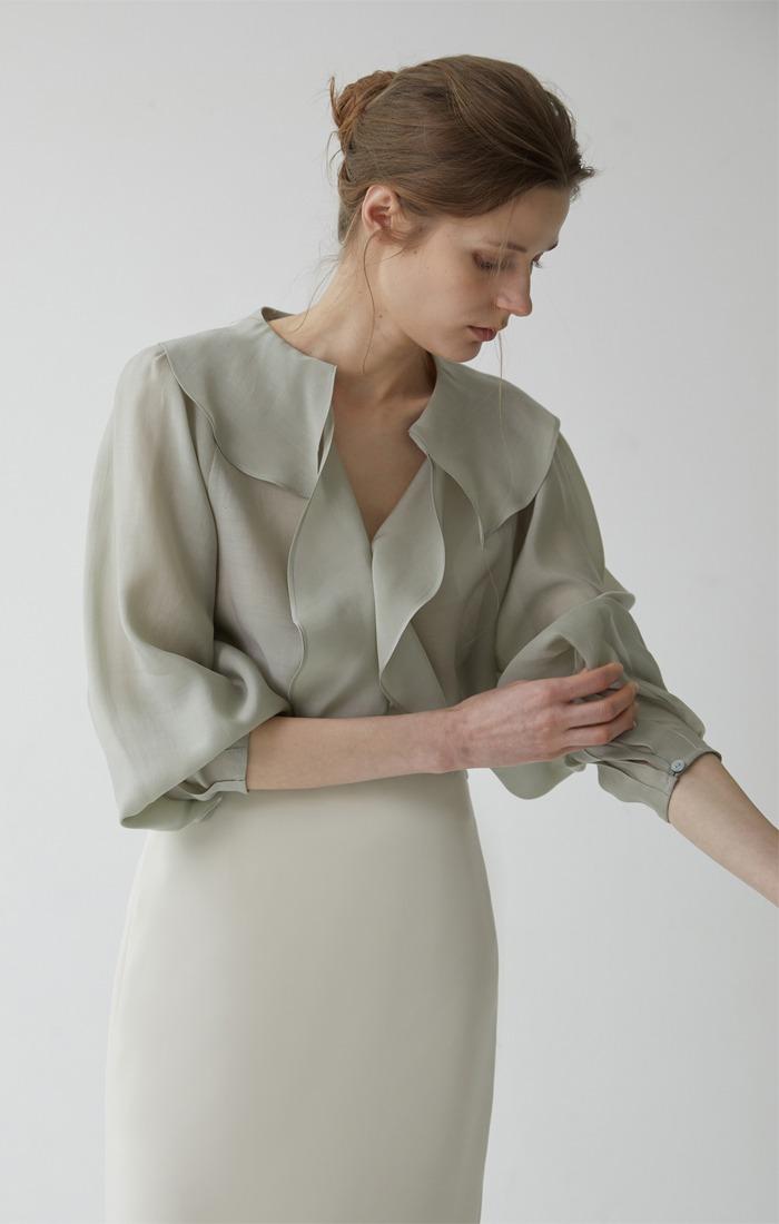 [6.20 예약발송] 리아프 블라우스 - 민트