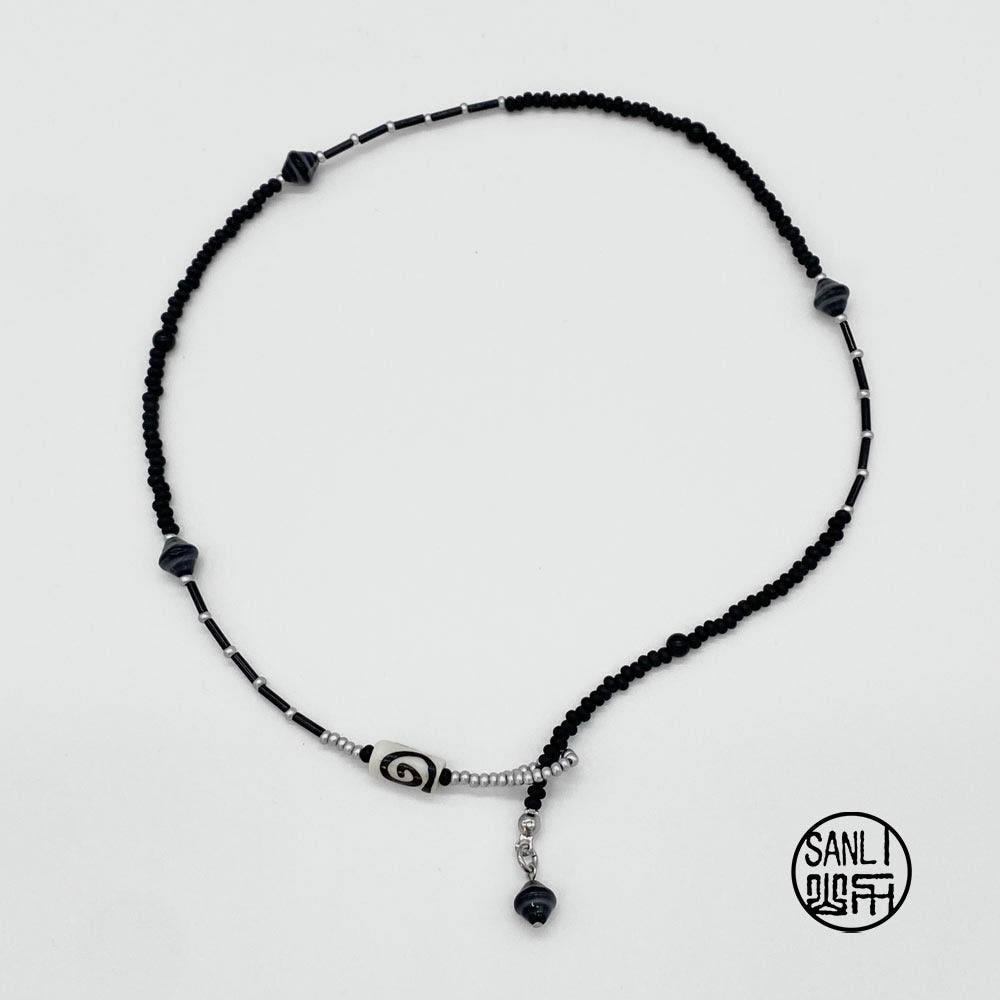 Restock Vortex spiral necklace (silver)