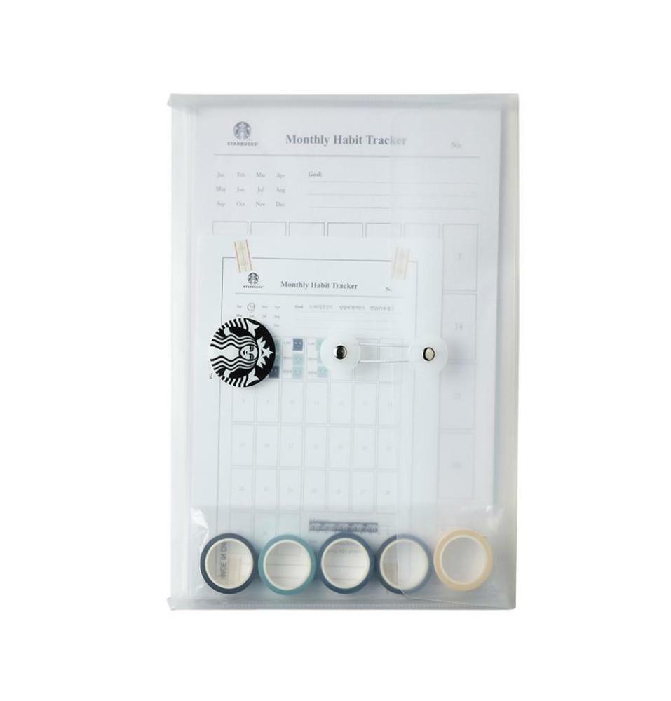 스타벅스 2022 새해 습관달력 키트 [우체국 익일배송]