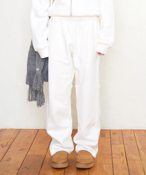 LOW NAPPING SWEATPANTS_OFF WHITE_LC254PT07OW