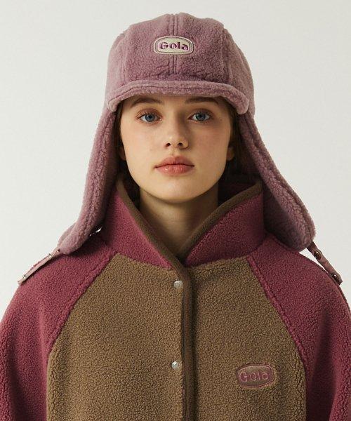 [GL]DUMBLE FLEECE EARFLAP CAP [3 COLOR]