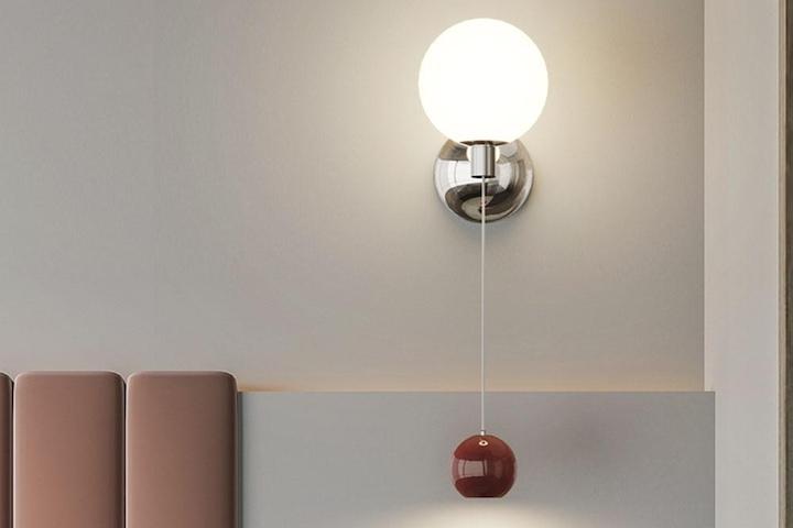 [해외] 북유럽 미니멀 2구 벽등 침실조명