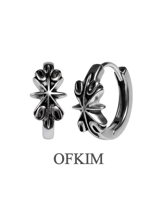(surgical/2pcs) 1-Starlight Antique One-touch Earring