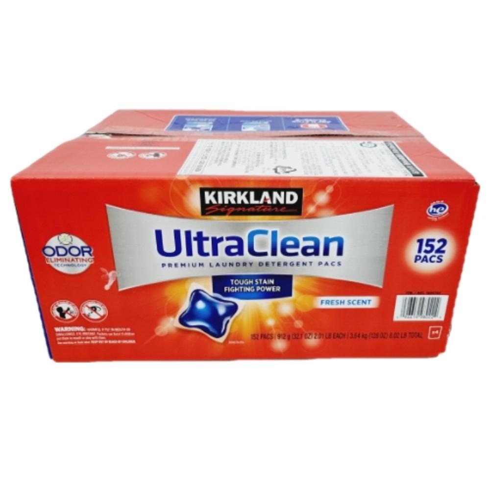 코스트코 커클랜드 시그니처 울트라 클린 팩 세탁 캡슐세제 24g 152개
