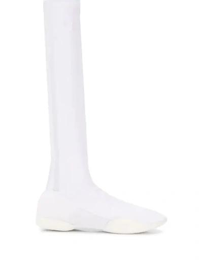 Taekwondo Sock Sneakers In White