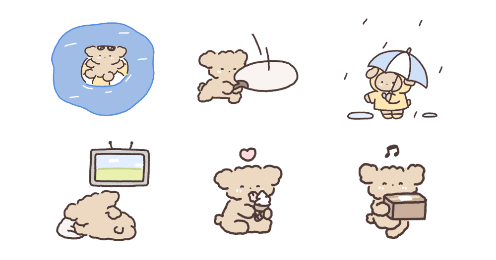미니뽀짝 아기푸들 5