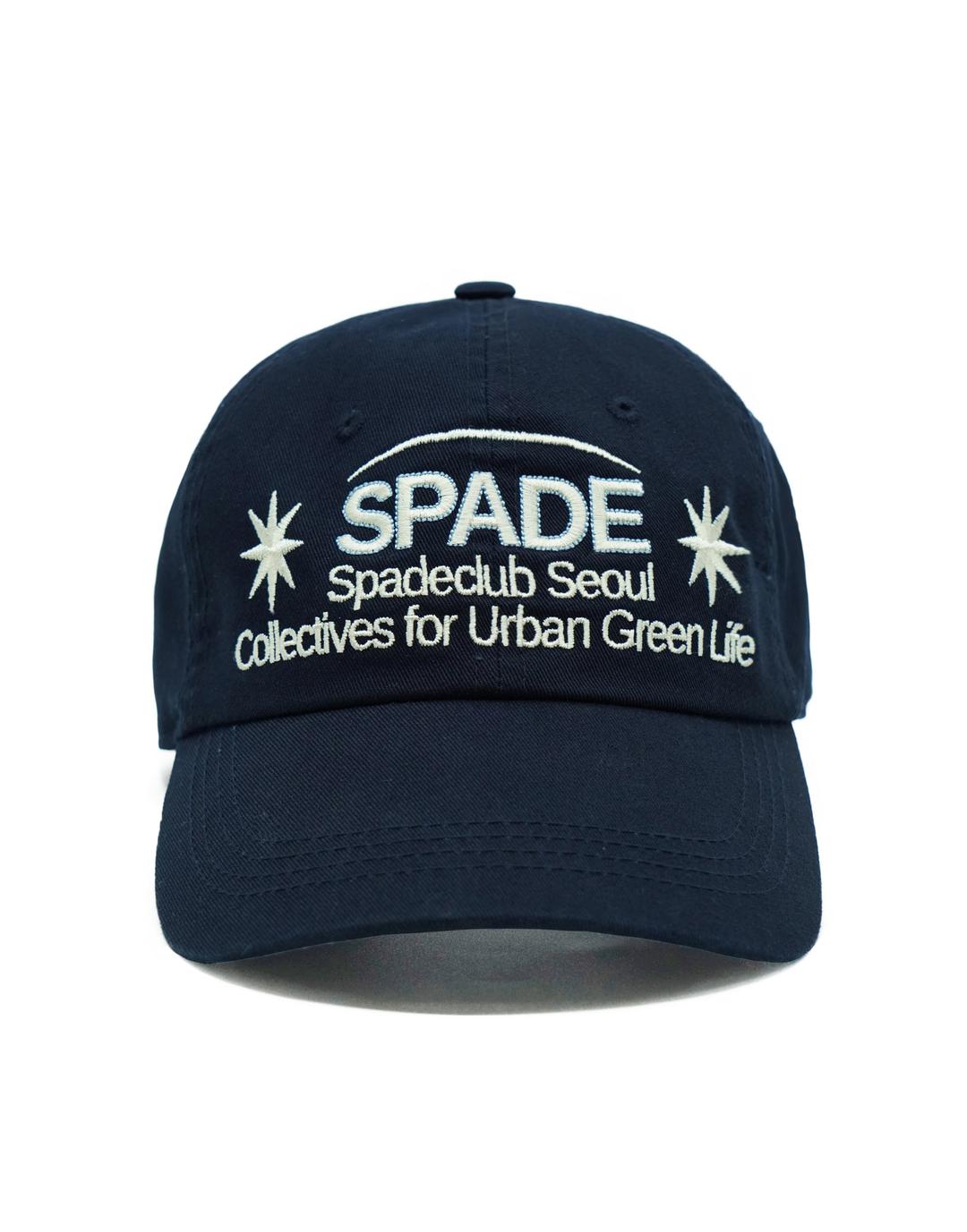 Spade Bomb Ball Cap - Navy
