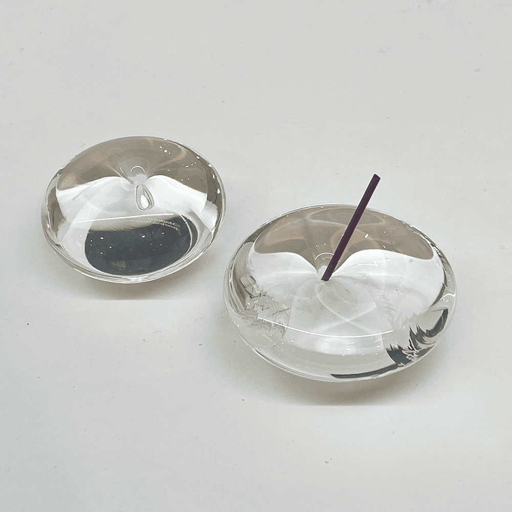 김동완작가_GLASS INCENSE HOLDER
