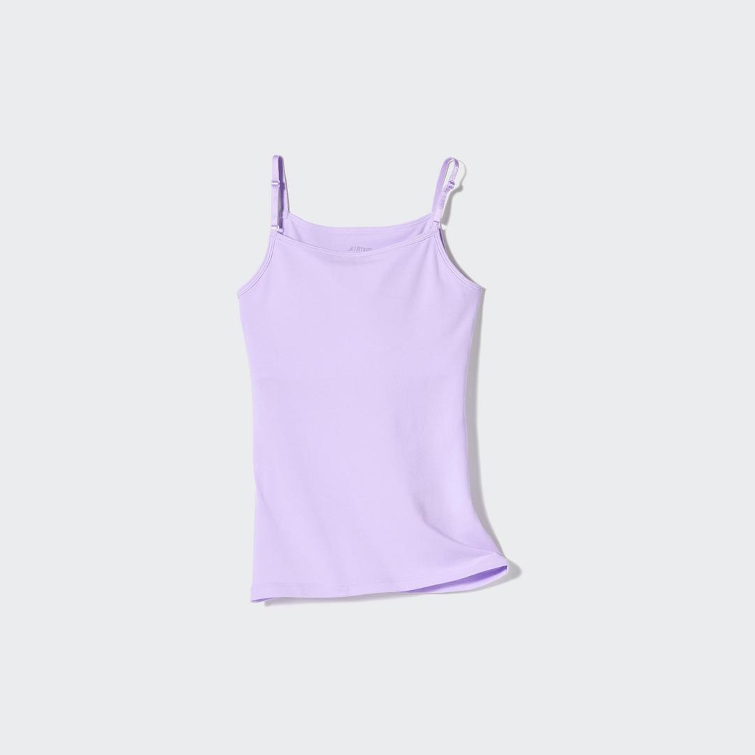 GIRLS AIRism코튼블렌드브라탑(캐미솔)