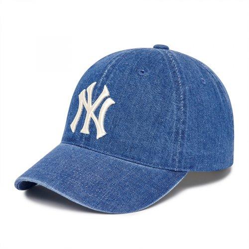 데님 언스트럭쳐 볼캡 NY (Indigo)