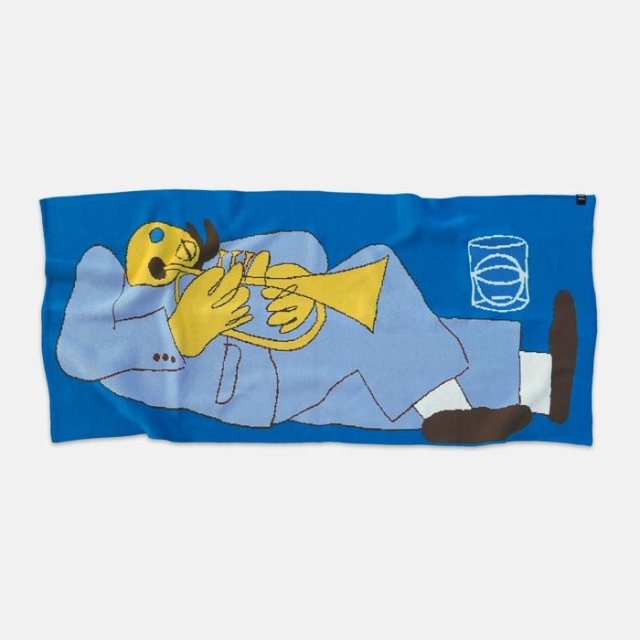 [당일출고] 트럼펫 연주자 니트 블랭킷