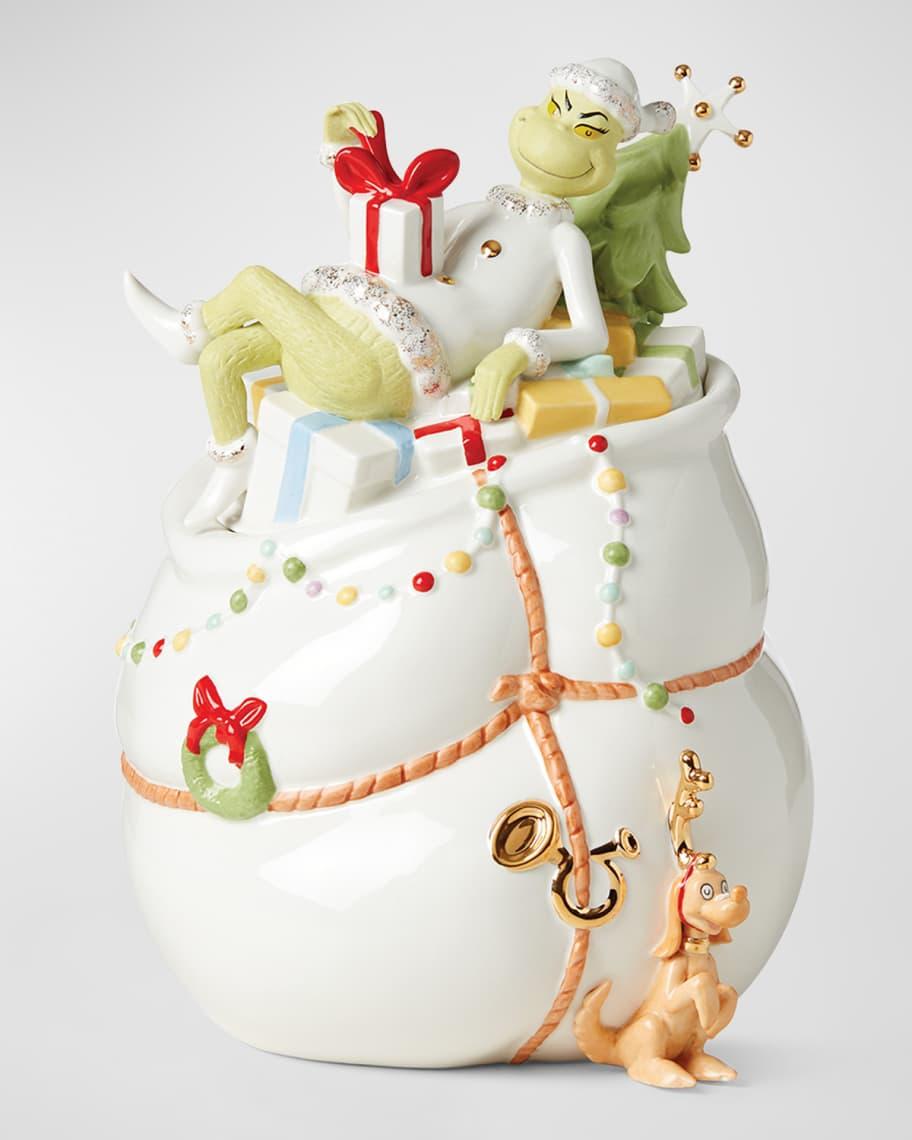 Merry Grinchmas Cookie Jar