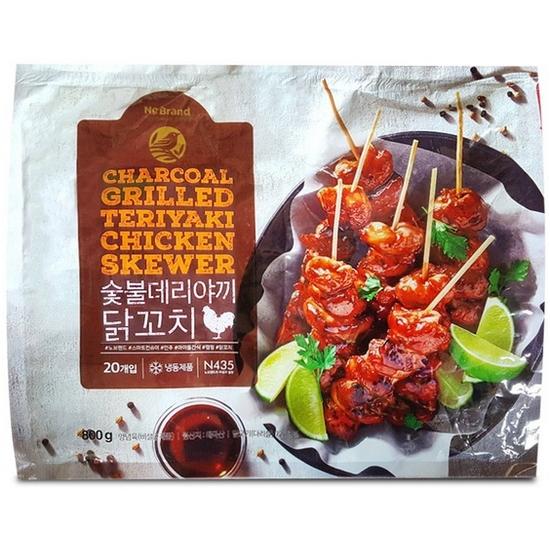 이마트 노브랜드 숯불 데리야끼 닭꼬치 800g (1개)